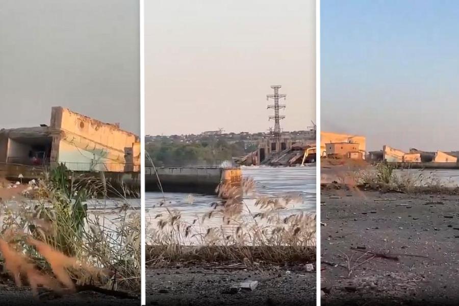 Каховская ГЭС частично разрушена: объявлена эвакуация, Херсон может затопить