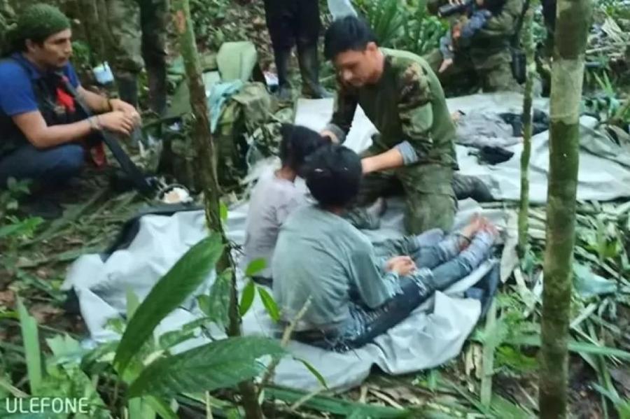 Четверо детей найдены живыми спустя 40 дней после авиакатастрофы в Колумбии