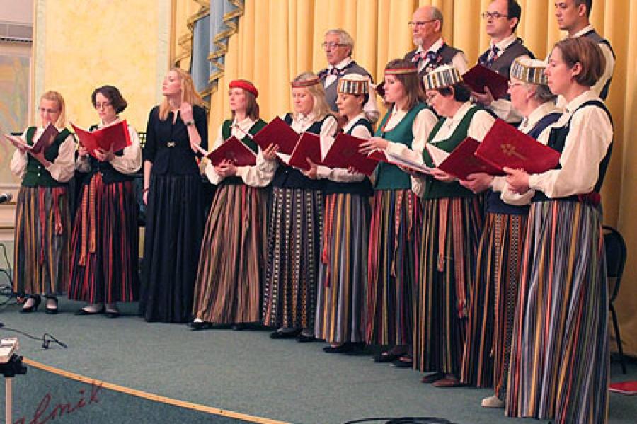 На праздник песни в Риге допустили хористов из Российской Федерации