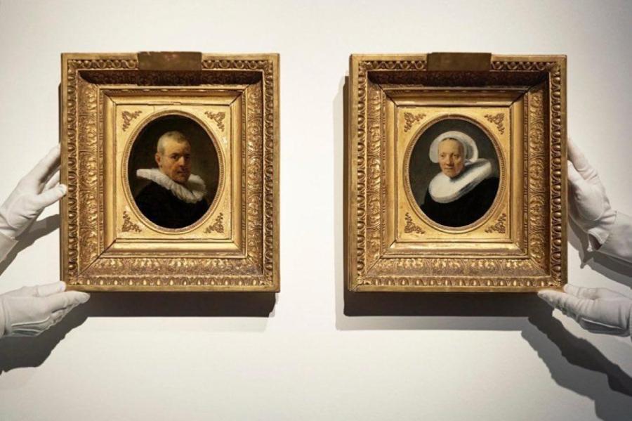Два уникальных портрета кисти Рембрандта проданы на аукционе за $14 млн