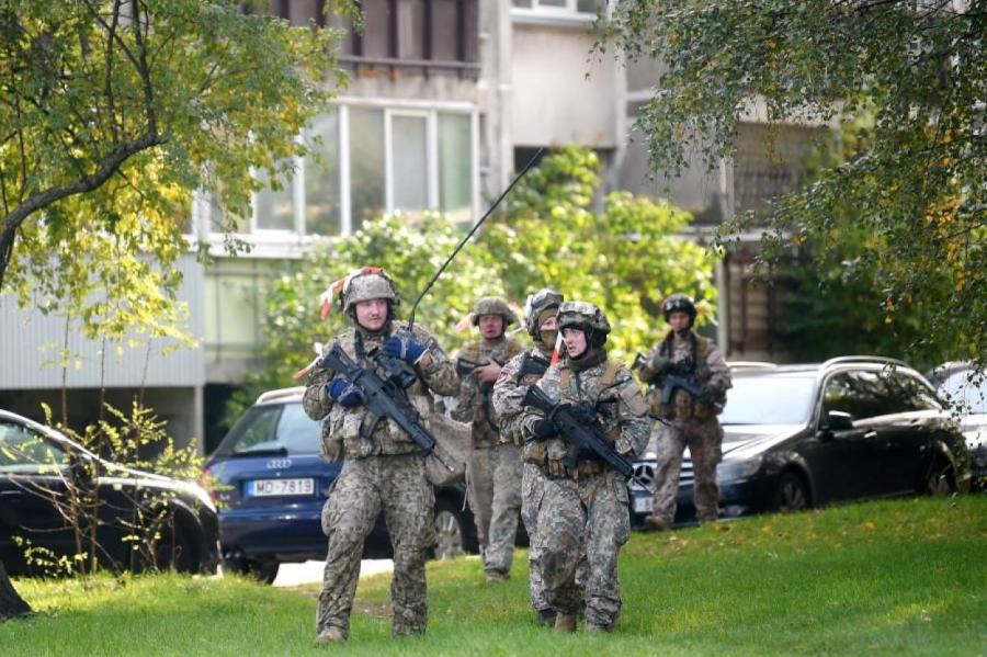 В Латвии стартовали военные учения «Щит Намейса 2»