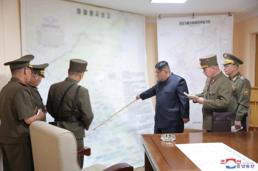 КНДР сымитировала ядерные удары по целям в Южной Корее