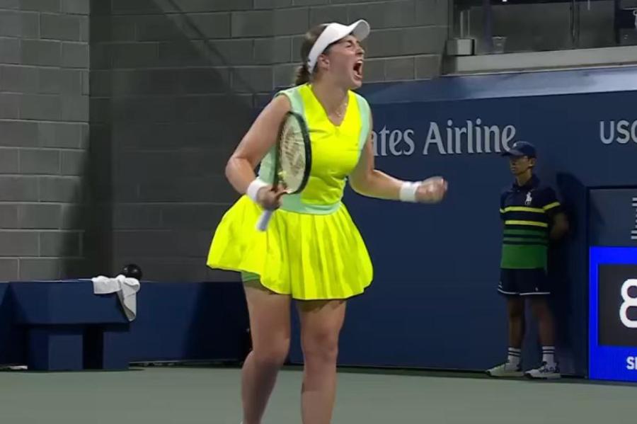 Остапенко вышла в третий круг US Open (+ВИДЕО)