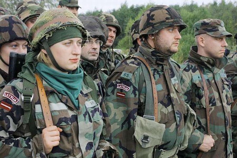 Будет ли служба в латвийской армии обязательной и для девушек?