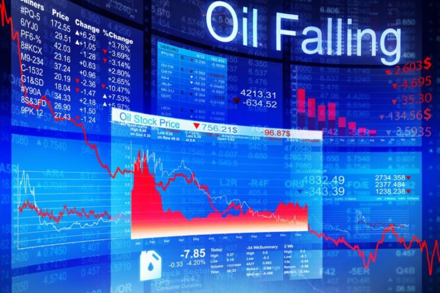 Цены на нефть начали идти вниз