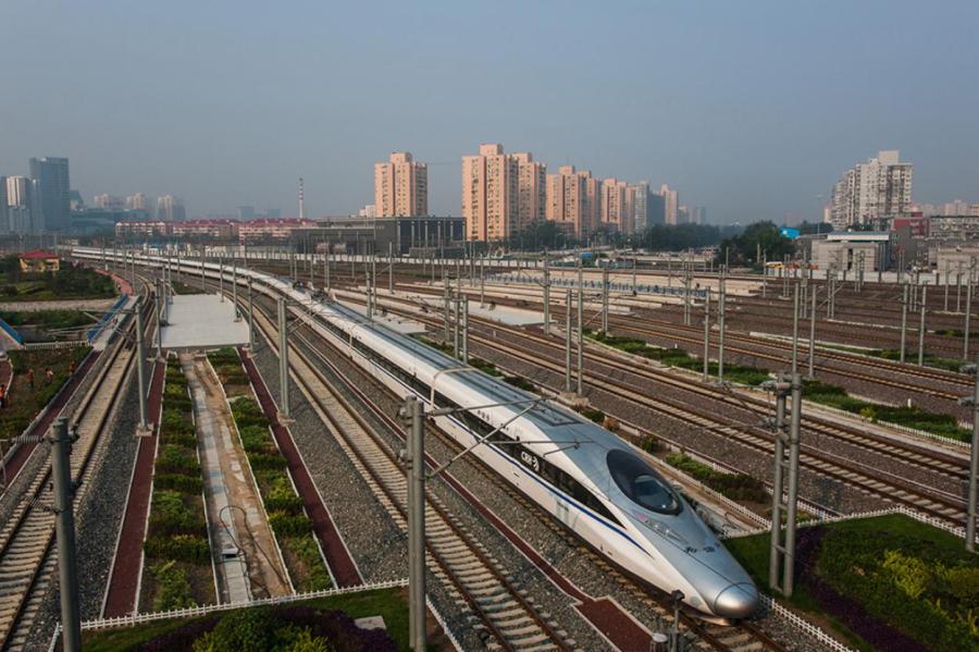50 000 км высокоскоростных железных дорог будет в Китае через 2 года (ВИДЕО)
