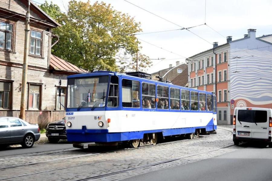 Очередные изменения на маршрутах трамваев №5 и №7 в Риге