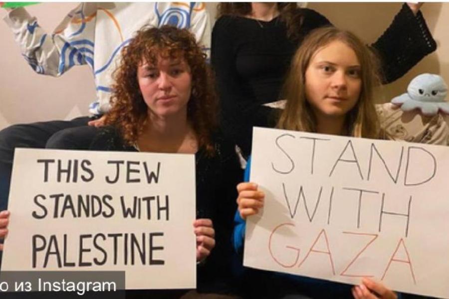 Официальный враг Израиля: девочка Грета уже не та (ВИДЕО)