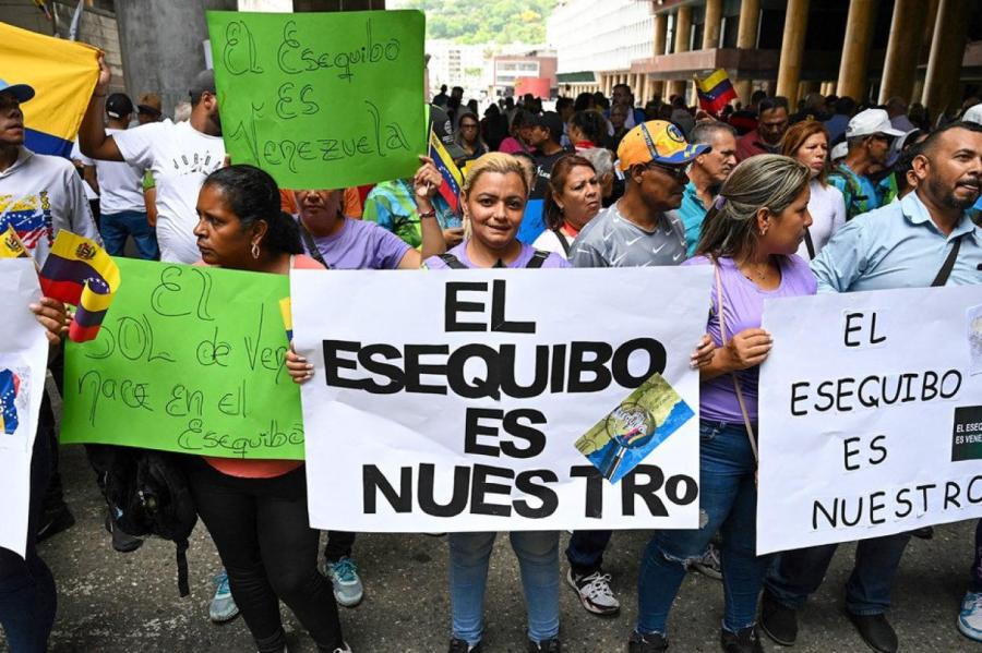 Венесуэла хочет отобрать две трети Гайаны (ВИДЕО)