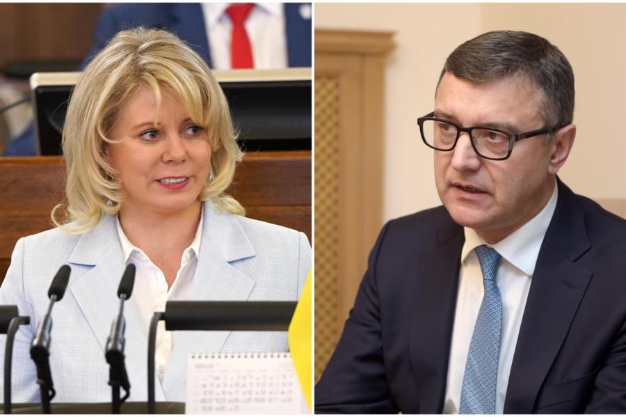 Скандал: один депутат Сейма Латвии назвал другую «русской падалью». Напился?