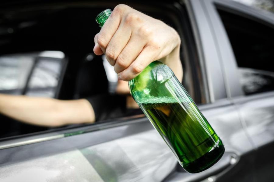 Названа число особо пьяных водителей, пойманных полицией в этом году