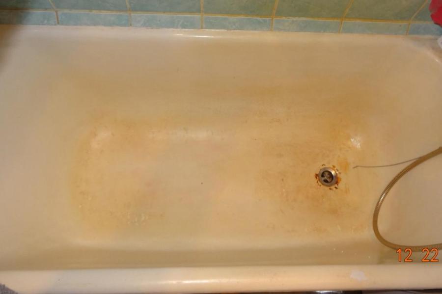Как как очистить ванну от желтизны домашними способами