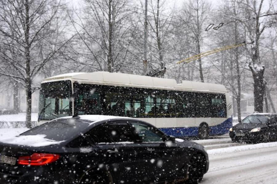В Риге в четверг будут действовать «снежные билеты»
