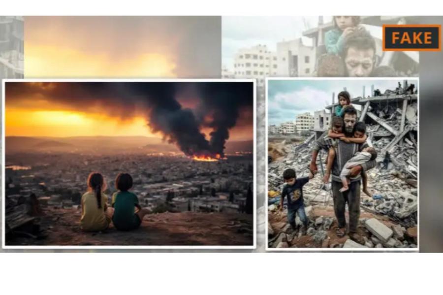 BB.lv: Война в Газе сопровождается массой фейков, созданных ИИ (ВИДЕО)