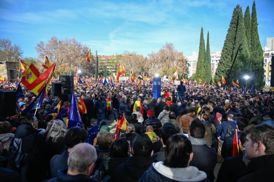 В Испании снова прошли протесты против амнистии сепаратистов