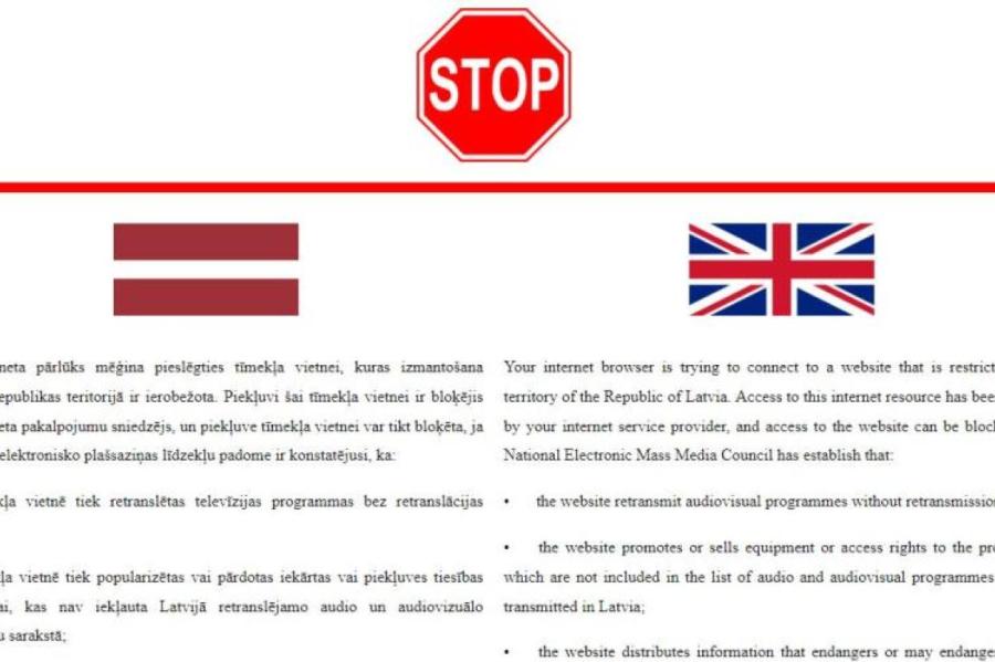 Латвия нашла еще сайты с пропагандой РФ и закрыла к ним доступ