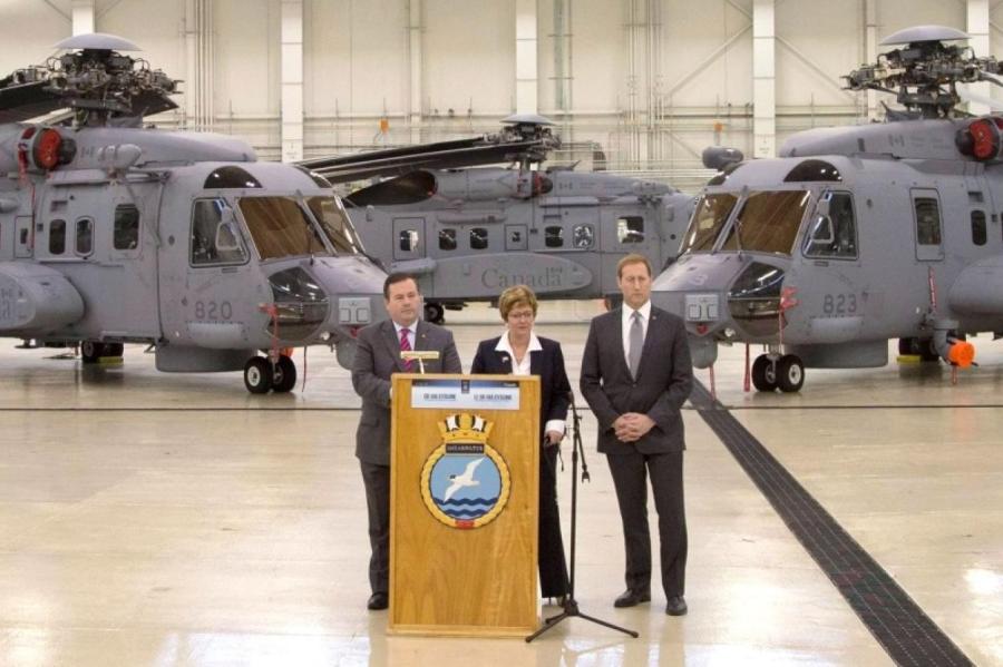 Канада разместит в Латвии вертолеты