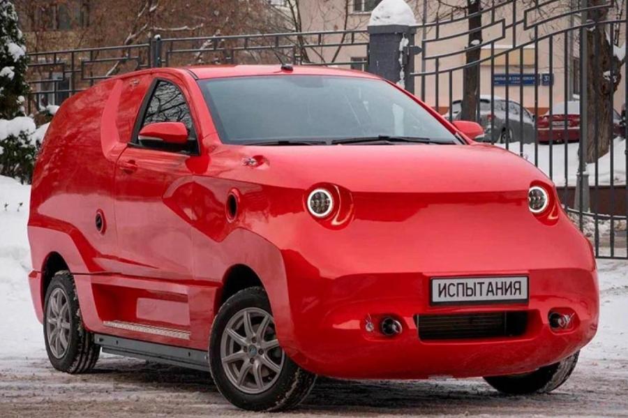 Что это?! Представлен безобразный прототип российского электромобиля
