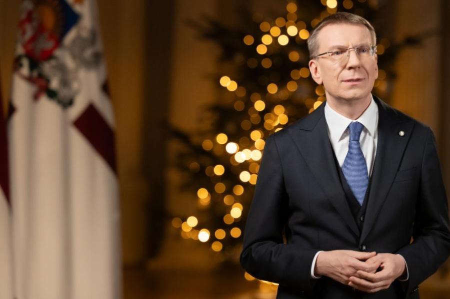 «Сделаем Латвию лучшей в мире!» – поздравление Ринкевича с Новым годом (ВИДЕО)