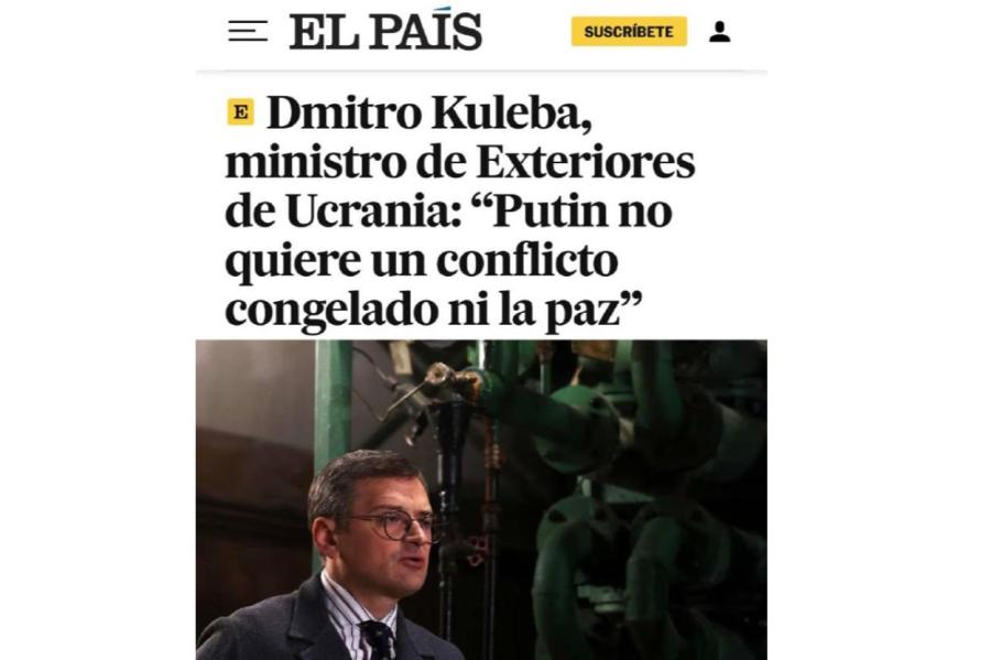 Дмитро Кулеба предупредил Испанию: Путин может добиться успеха на фронте (ВИДЕО)