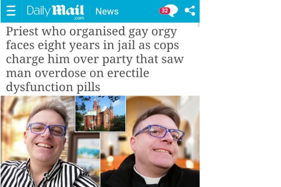 BB.lv: Польский пастор-гей может сесть на 8 лет, он скармливал  секс-таблетки (ВИДЕО)