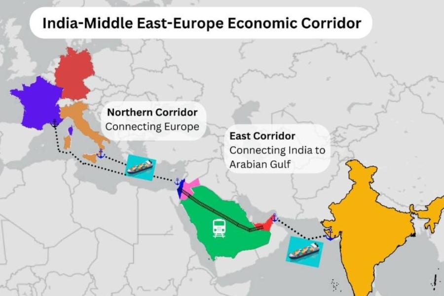 Индия предложила Европе транзитный путь, минуя Красное море (ВИДЕО)