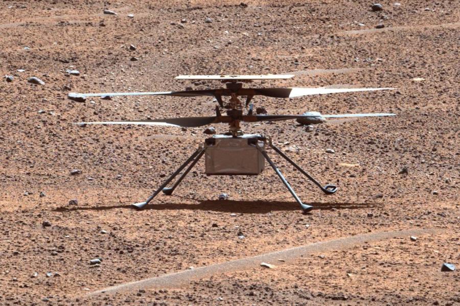 Вертолет НАСА на Марсе перестал работать
