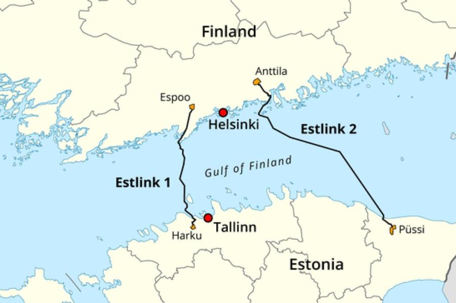 Что случилось с эстонско-финским электрокабелем EstLink?