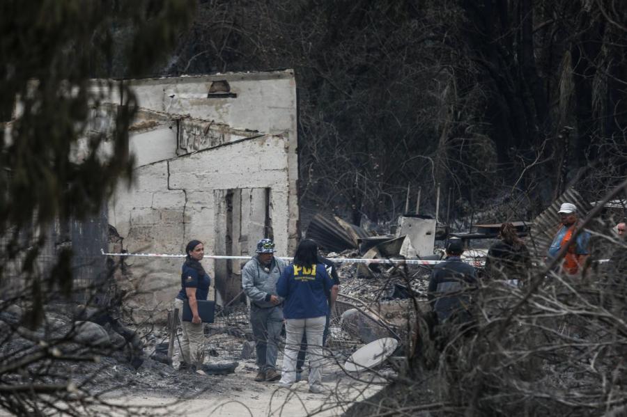 В Чили десятки человек погибли из-за лесных пожаров