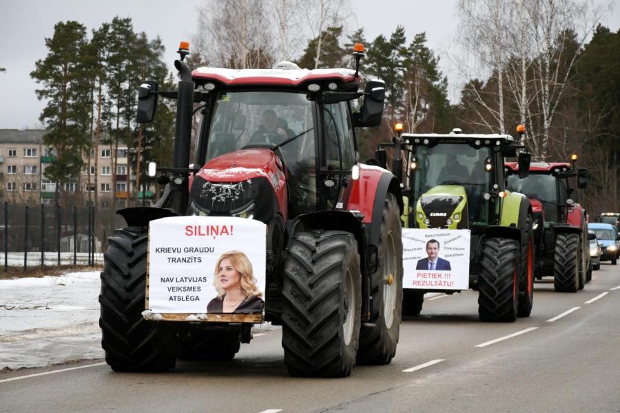 Протесты фермеров: можно и до Риги добраться