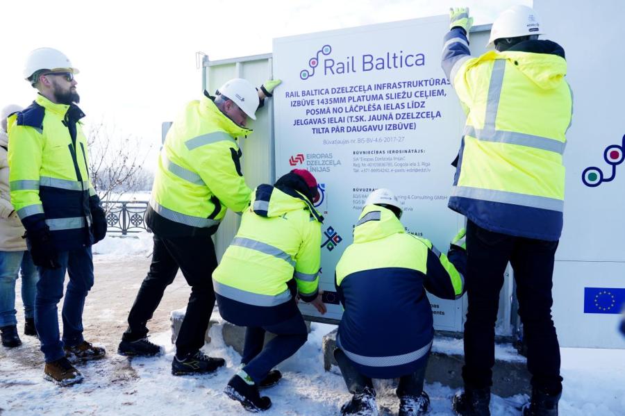 Введена в эксплуатацию первая из восьми частей рижского узла Rail Baltica