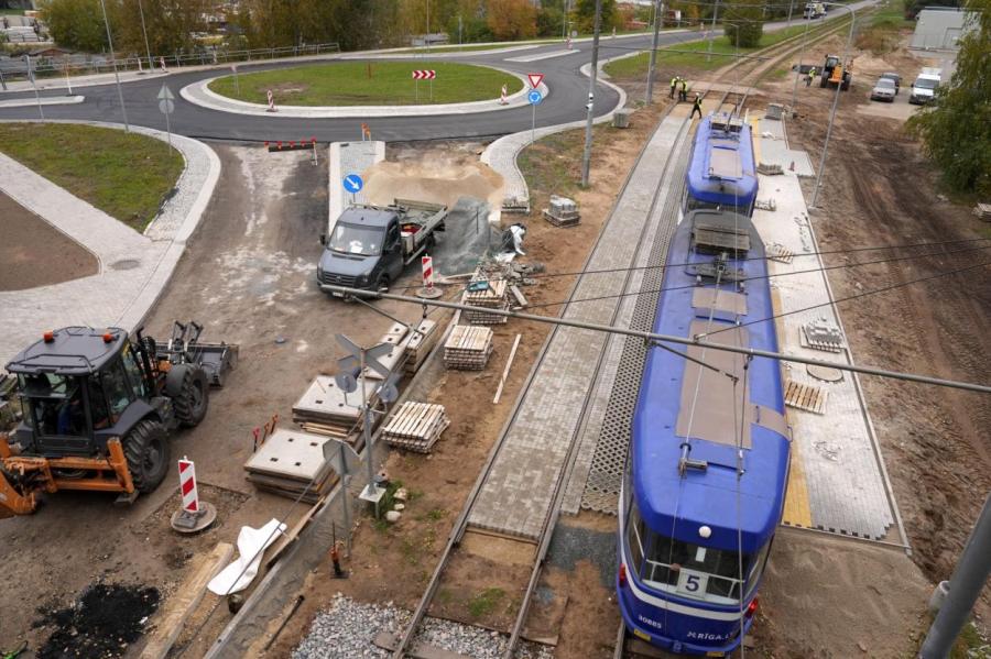 В Риге возобновит движение трамвай №5 по маршруту «Ильгюциемс – Милгравис»