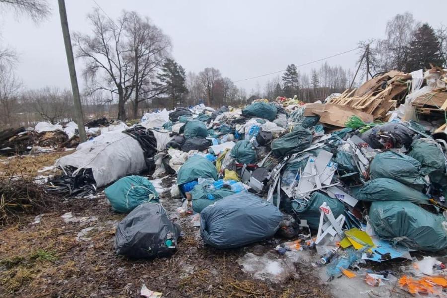 В течение недели в Латвии обнаружены десятки серьезных эко–нарушений
