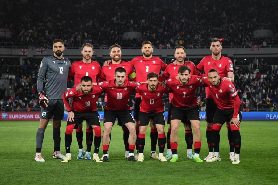 Украина и Грузия пробились на чемпионат Европы по футболу. Грузия - впервые
