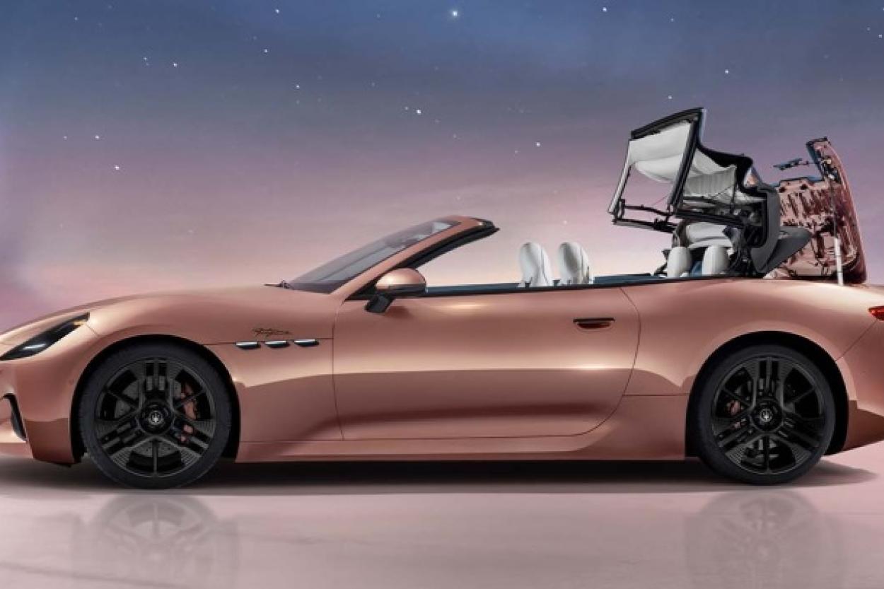 От 200 тыс долларов и выше: в честь 110-летия Maserati представила кабриолет