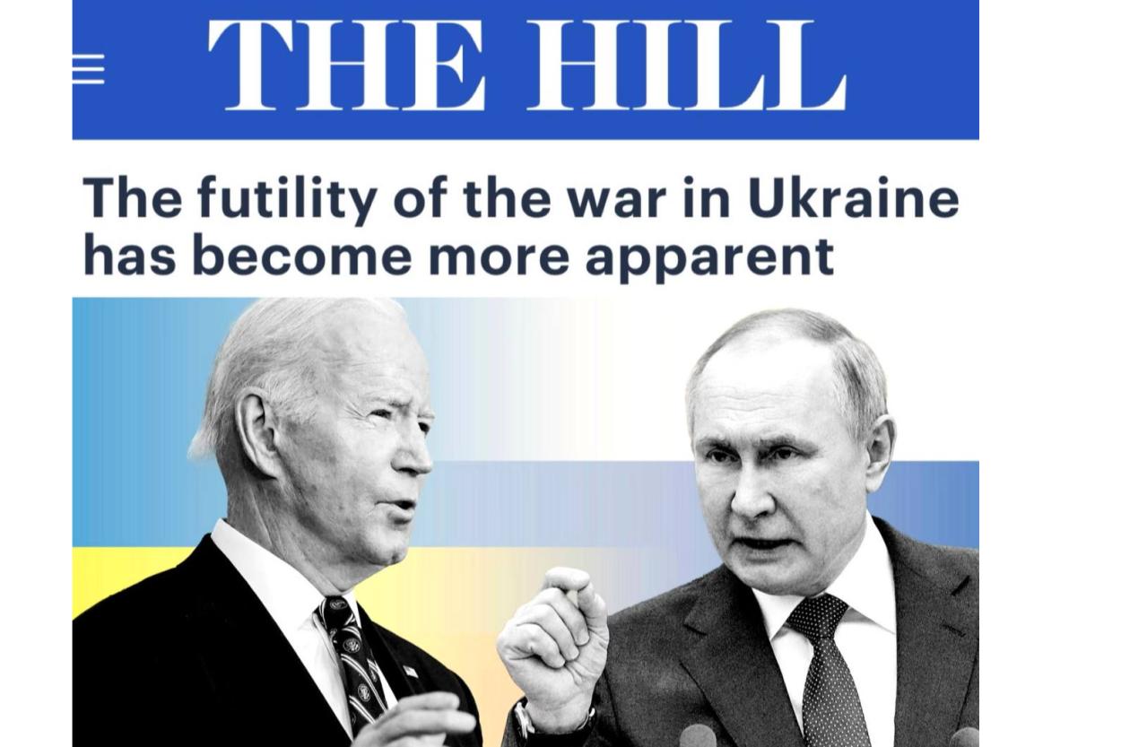 The Hill пишет о бессмысленности войны в Украине (ВИДЕО)