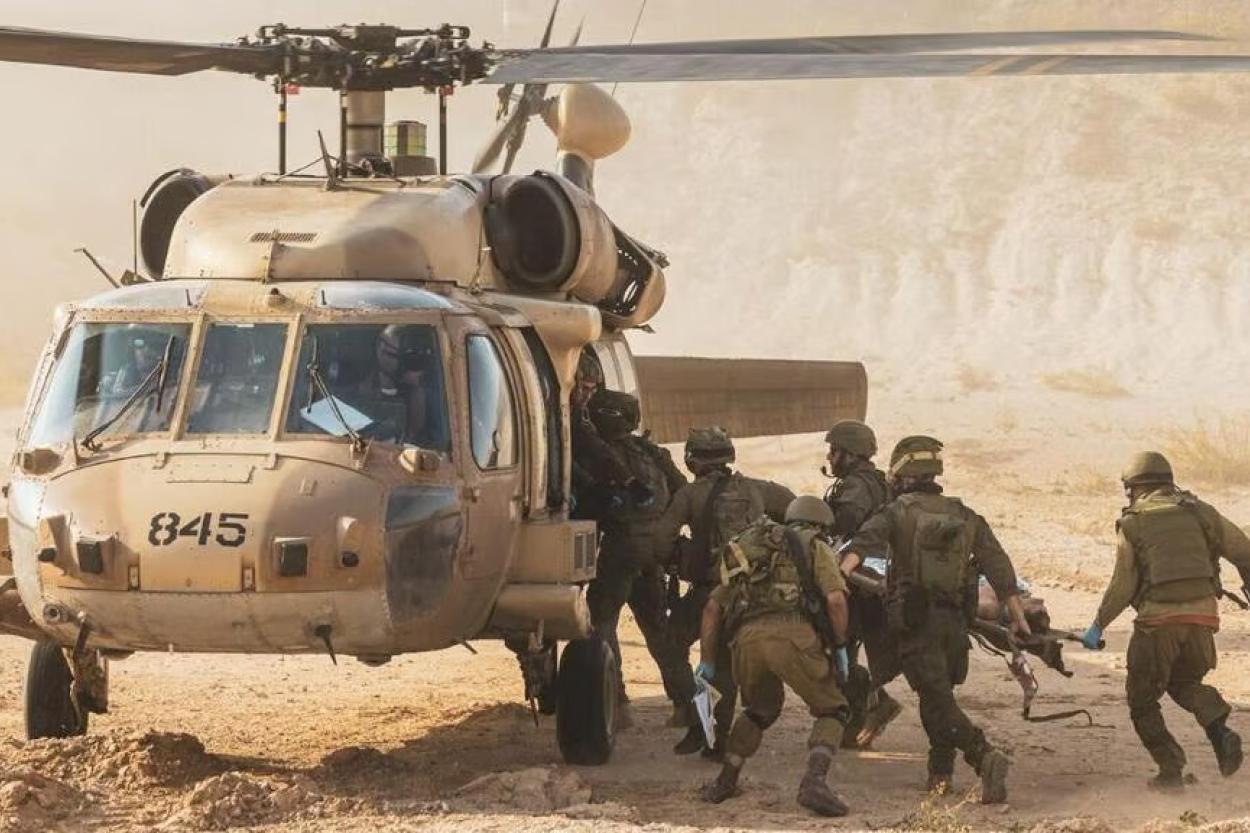 Израильская армия воюет без медсанбатов, раненые выздоравливают быстрей (ВИДЕО)