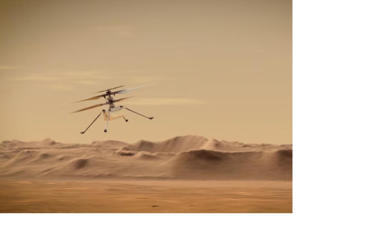 Марсианский дрон НАСА встал на прикол (ВИДЕО)