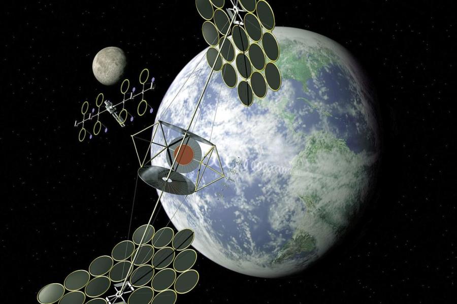 Солнечные станции на орбите Земли спасут планету от дефицита энергии (ВИДЕО)