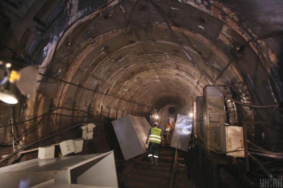 Киев во время войны реконструирует метро (ВИДЕО)