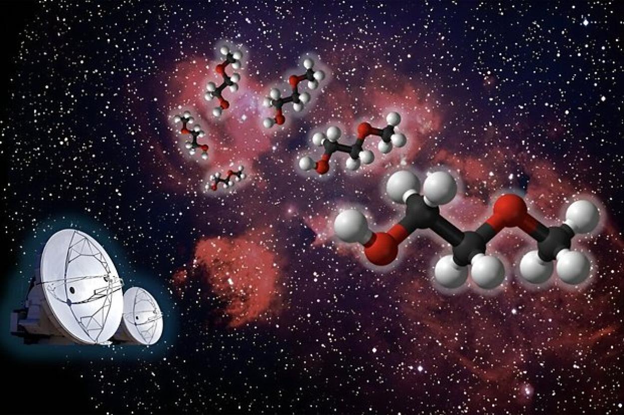 В космосе обнаружили новую сложную молекулу