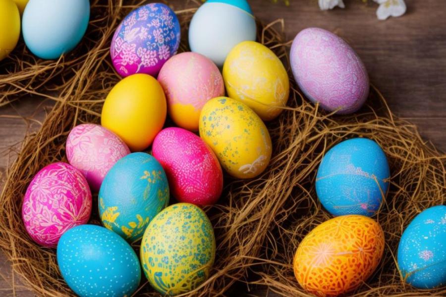 В эти 3 цвета нельзя красить яйца на Пасху