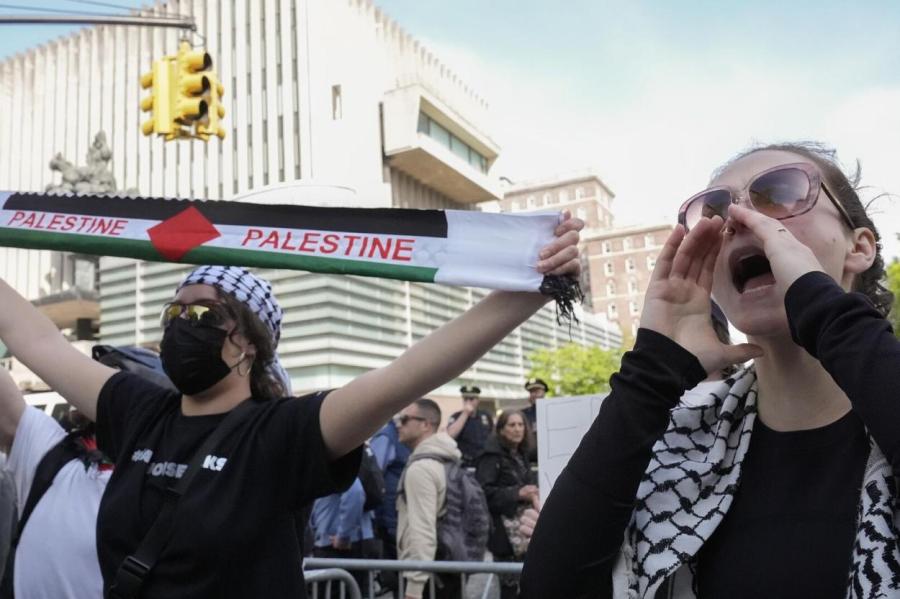 В университетах США продолжаются демонстрации в поддержку Палестины