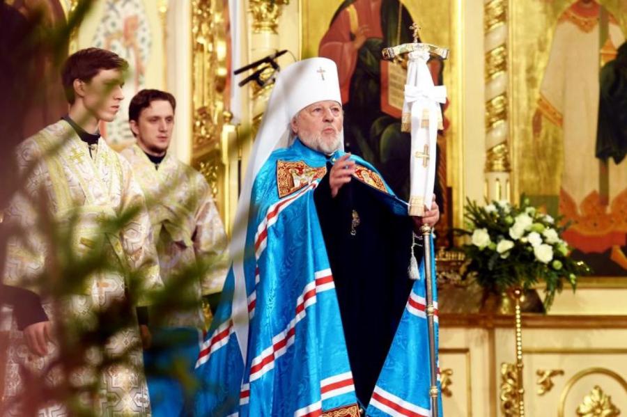 Митрополит обратился к православным Латвии