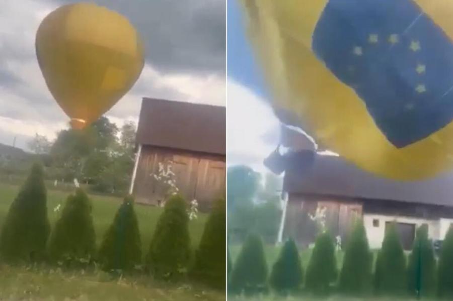В Литве потерпел крушение воздушный шар: двое - в реанимации (ВИДЕО)