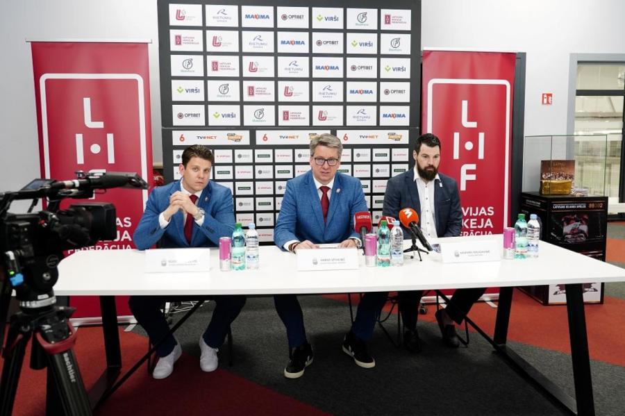 Назван состав сборной Латвии на чемпионате мира по хоккею