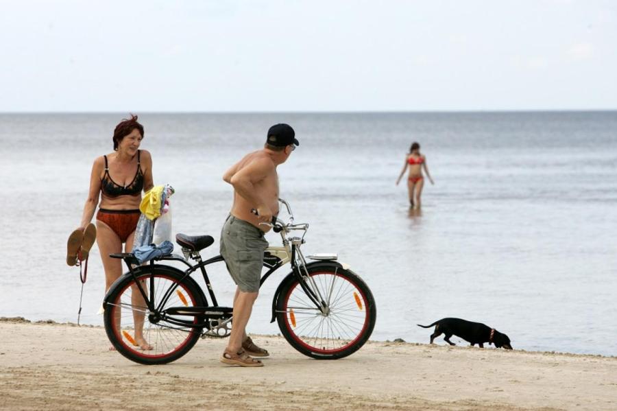 В Юрмале разрешат гулять с собаками на пляже, но при одном условии