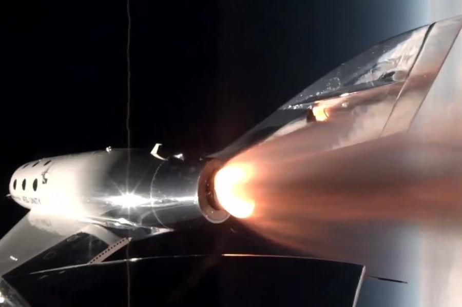 Virgin Galactic провела суборбитальный полёт — последний для ракетоплана VSS