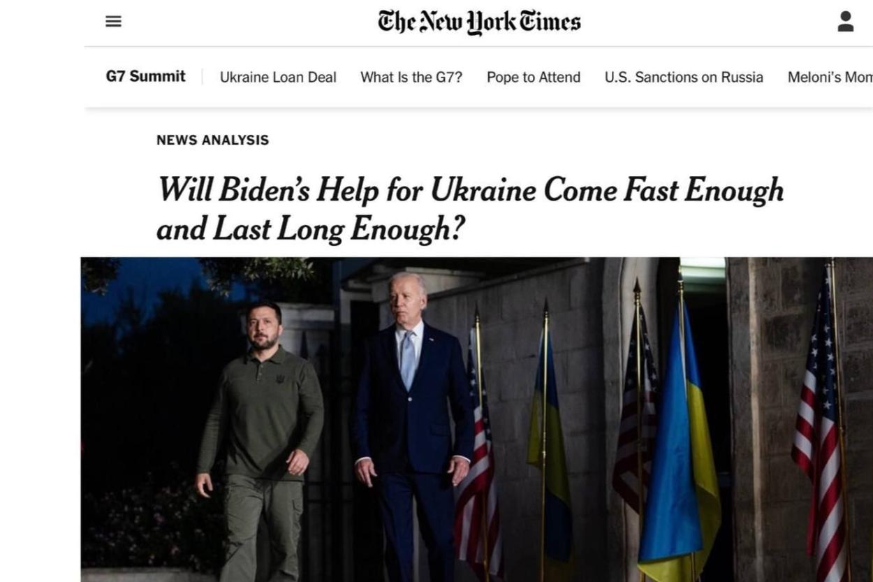 The New York Times: Зеленский сомневается в меморандуме помощи Байдена (ВИДЕО)