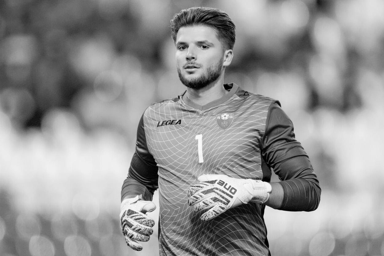 Голкипер сборной Черногории скончался в возрасте 26 лет во время Евро-2024